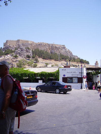 01 juli 2006 Rhodos - Lindos - Acropolis