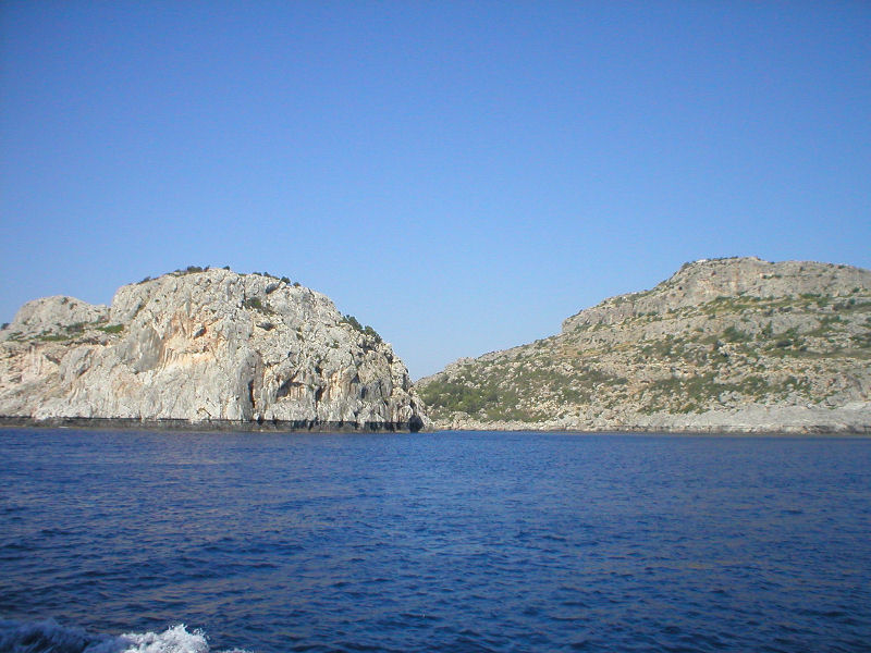 01 juli 2006 Rhodos - Lindos - Antony Queen Bay