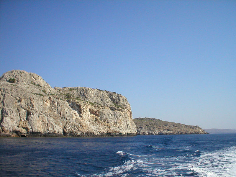 01 juli 2006 Rhodos - Lindos - Uitzicht Boot