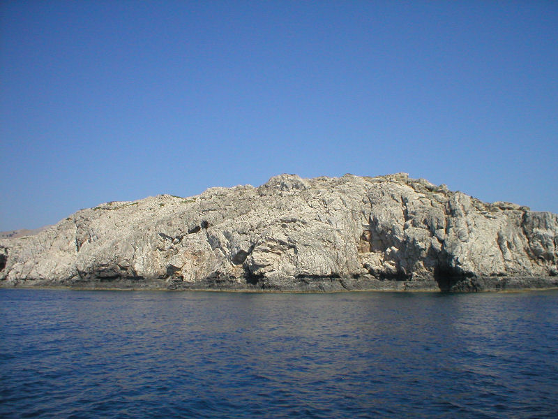 01 juli 2006 Rhodos - Lindos - Uitzicht Boot