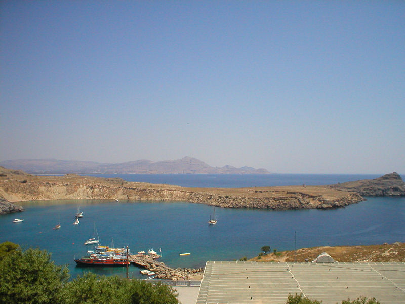 01 juli 2006 Rhodos - Lindos - Haven