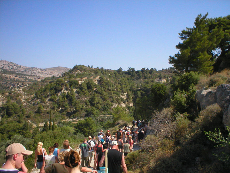 28 juni 2006 Rhodos - Going Down?